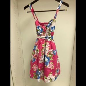Gilly Hicks Pink Floral Sundress Large